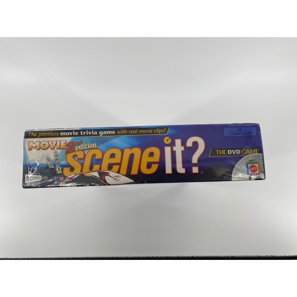 Mattel Scene It Movie 2nd Edition The DVD Game Trivia Board Game New Sealed - Picture 3 of 3